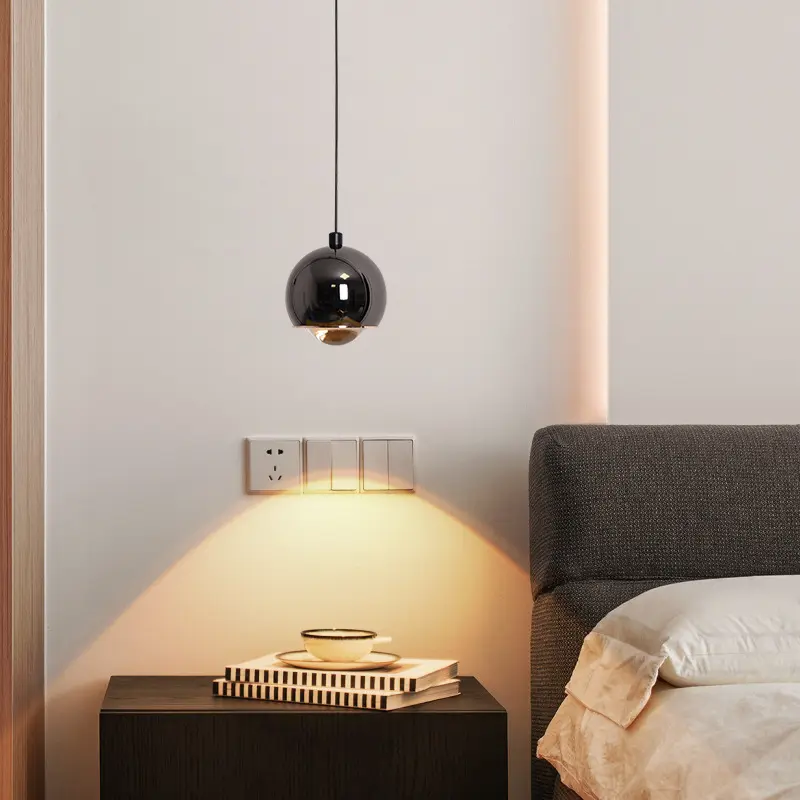 Candelabro de frijol mágico posmoderno nórdico, lámpara de noche minimalista, decoración del hogar para sala de estar, candelabro de Metal