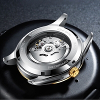 Reloj Automático de Lujo para Hombre de 41 mm con Logotipo Personalizado, Movimiento Mecánico NH36, Acero Inoxidable 316L, Resistente al Agua 50 m