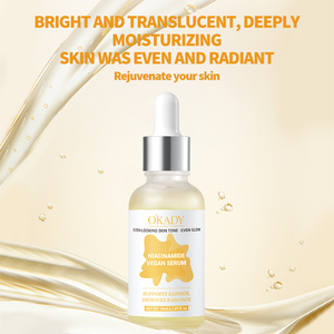 Sérum Végétalien Éclaircissant OKADY au Niacinamide et Extraits de Plantes Naturelles pour Peau Terne, Blanchiment et Uniformisation du Teint - Product Image 2