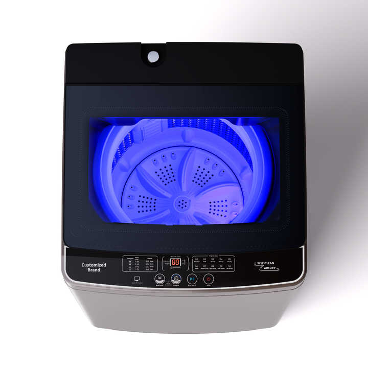 Automatic washing machine with automatic loading function, fully automatic washing machine, household automatic washing machine