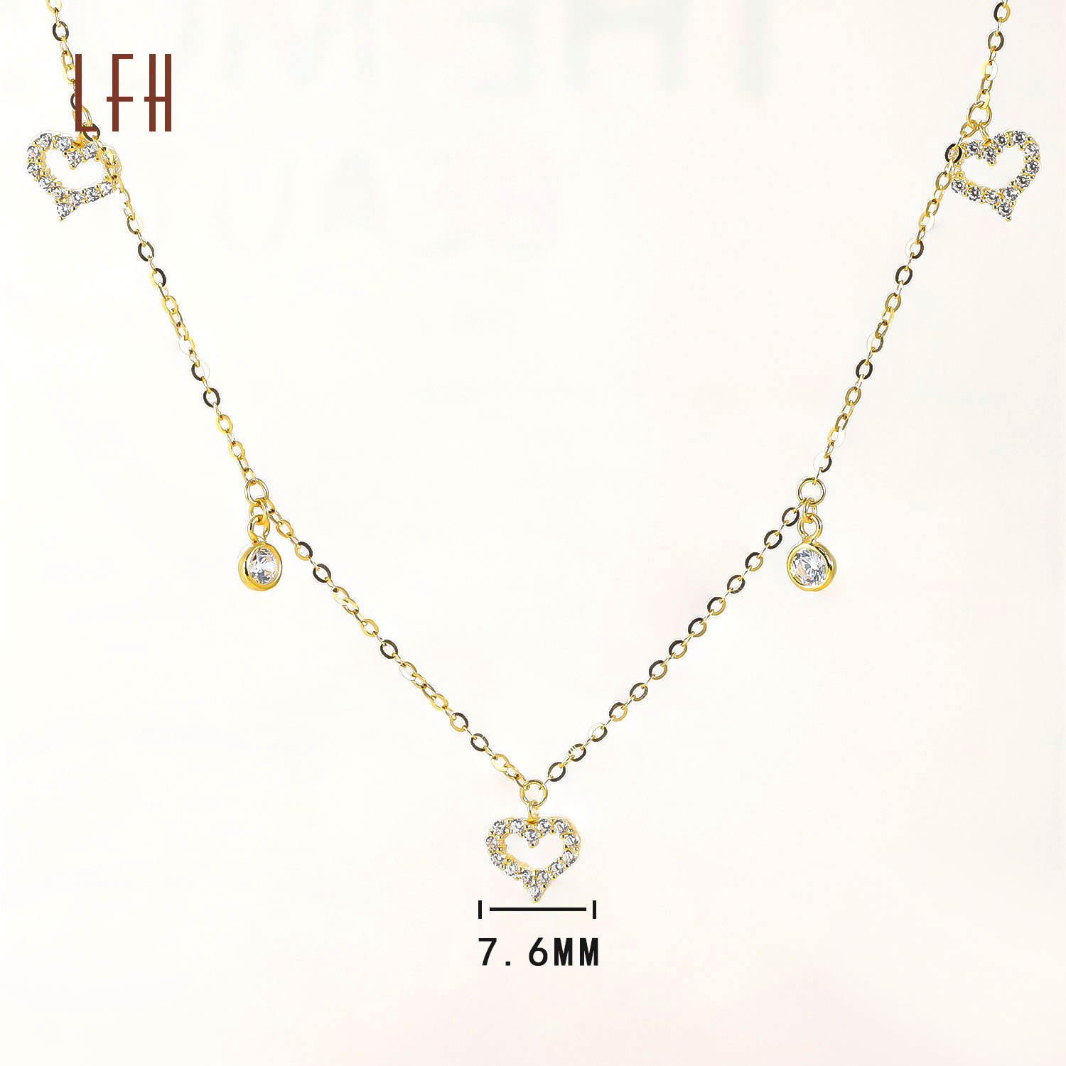 สร้อยคอกุหลาบ2.5g