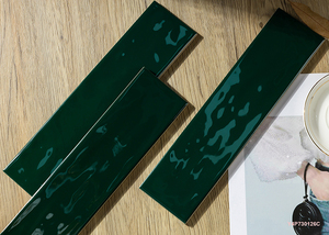 Carrelage mural en céramique <span class=keywords><strong>de</strong></span> qualité supérieure, série <span class=keywords><strong>RIBE</strong></span>, brique brillante pour la rénovation intérieure résidentielle - Product Image 2
