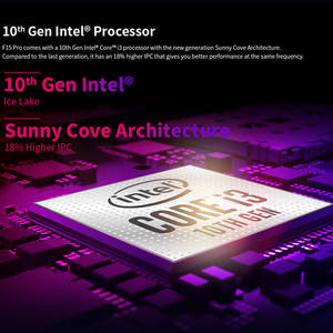 Portátil Teclast F15 Pro con Windows 10, Pantalla de 15.6 Pulgadas 1920x1080 FHD, 12 GB de RAM, 256 GB de SSD, <span class=keywords><strong>Intel</strong></span> <span class=keywords><strong>Core</strong></span> <span class=keywords><strong>I3</strong></span>-<span class=keywords><strong>1005G1</strong></span>, Doble USB 3.0 Tipo-C - Product Image 6