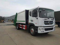 Compacteur à chargement arrière QTD Dolica D9 4X2 10-12CBM manuel Euro 6, 18000KG MVM, conduite à gauche, pour la collecte des déchets municipaux