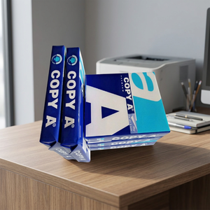 Hot Sale 100% Virgin Wood Pulp Top Grade <b>A4</b> Copy <b>Paper</b> 80gsm 500 Sheets Natural <b>White</b> for Photocopy Machines - Product Image 2