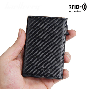 Pronto A Shhip di Affari Delle Donne e Gli Uomini di Cuoio DELL'UNITÀ di elaborazione Portafogli di <span class=keywords><strong>Carte</strong></span> di Titolari di Carta di RFID ID di Credito - Product Image 3