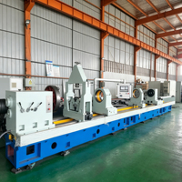 Machine de perçage automatique CNC pour trous profonds, conception spéciale pour tubes circulaires, haute précision, diamètre de perçage maximal 100 mm, industrielle