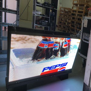 Thâm Quyến Nhà Máy Độ Sáng Cao Trong Suốt Quảng Cáo Led Taxi Cửa Sổ Màn Hình - Product Image 4