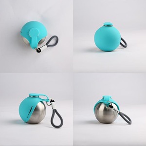 Bestseller: Bottiglia d'Acqua per Cani 2 in 1, Design Super, 280ml, Bottiglia in Acciaio Inox da 9.47fl.oz per Animali Domestici, Portatile, ODM - Product Image 5