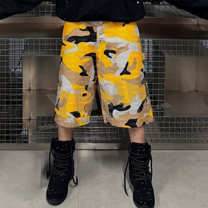 Pantalones Cortos Tácticos Personalizados <span class=keywords><strong>de</strong></span> Nylon Ripstop con Doble Rodilla, Estilo Baggy, para Carpintero, Camuflaje, Cargo, para <span class=keywords><strong>Hombre</strong></span> - Product Image 2