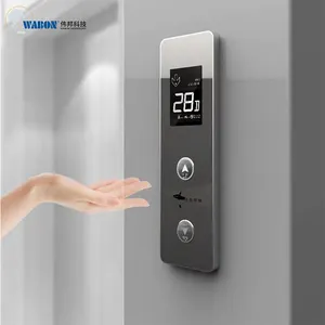 Motion Sensing Elevator Lop Cop Call Stainless Steel Push Button Hall Rectangular Gesture Elevator Call Button