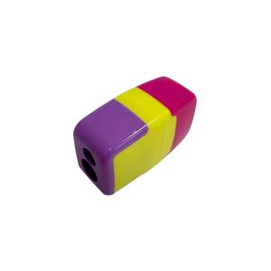 Sacapuntas Cuadrado de Venta Directa de Fábrica, Superventas, Calidad Premium, 2 en 1, 2 Orificios, Material ABS, 3.5x2.5x5.8cm, con Borrador - Product Image 2