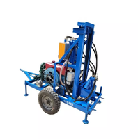 Mini prix, petite machine de forage de puits d'eau hydraulique diesel portable à vendre