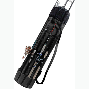 กระเป๋าใส่คันเบ็ดตกปลาแบบนุ่ม ทำจากโพลีเอสเตอร์ ขนาด 20L-30L กันน้ำ พับเก็บได้ ใส่คันเบ็ดและรอกได้ 6 ชิ้น (ตัวอย่างสินค้าฟรี) - Product Image 1