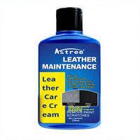 Crème d'entretien du cuir Astree 250ml, crème de soin du cuir pour sièges de voiture, élimine les rayures, restaure la brillance pour l'intérieur de la voiture, le canapé