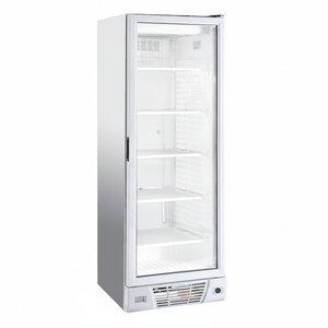 Klimasan 374 L - Vitrina Exhibidora Vertical Comercial con Puerta de Vidrio para Helados y Alimentos Congelados, Congelador, Refrigerador, CE - Product Image 2