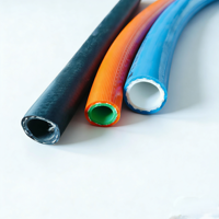 Tuyau d'arrosage flexible en PVC haute pression 60 bars - Renforcé en polyester, anti-UV, écologique, non toxique, haute flexibilité