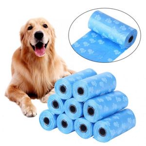 Sacs à déjections canines biodégradables en PE respectueux de l'environnement, sacs à déchets pour animaux de compagnie compostables en plastique pour un environnement propre - Product Image 2