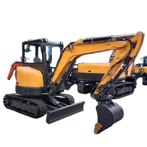 Mini excavatrice compacte Excavatrice sur chenilles de 3.5 tonnes Excavatrice Chine EPA à bas prix - Product Image 2