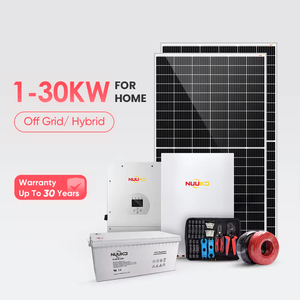 Sistema de Energía Solar Completo para el Hogar de 1kw a 30kw, Sistema de Almacenamiento de Energía con Batería de Litio Life04, Sistema Solar Híbrido para el Hogar con MPPT - Product Image 3