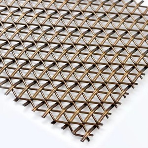 Maille métallique décorative en laiton et <span class=keywords><strong>cuivre</strong></span> pour la décoration intérieure haut de gamme - Product Image 1