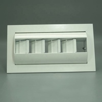 Buse de jet en aluminium Hvac diffuseur linéaire caché hvac grille de diffuseur de ventilation d'air sans cadre