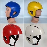 Casque de sports nautiques d'extérieur en coque ABS, couleurs personnalisables, pour rafting, drifthing, marche sur l'eau, sauvetage, certifié CE, ajustable, adulte unisexe