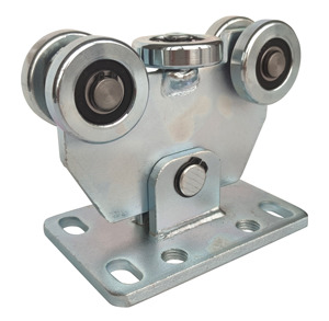 <span class=keywords><strong>Roue</strong></span> de portail à cantilever galvanisée blanche de style européen, <span class=keywords><strong>roue</strong></span> de portail coulissant à cantilever - Product Image 1