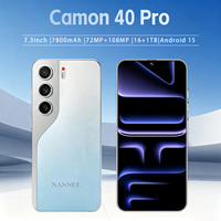 Teléfono Inteligente Camon 40 Pro, 8000mAh, Pantalla AMOLED de 7.3 Pulgadas y 120Hz, Cámara de 108MP, 16GB+1TB, 5G, Doble SIM, Desbloqueo Facial, Marco Metálico, Versión Global