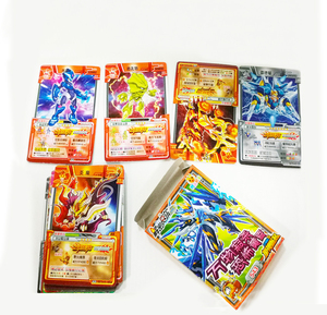 Cartes de jeu <span class=keywords><strong>laser</strong></span> personnalisées, papier d'impression, personnage de dessin animé, fabricant de cartes de jeu, vente en gros, jeu de cartes pour enfant - Product Image 5