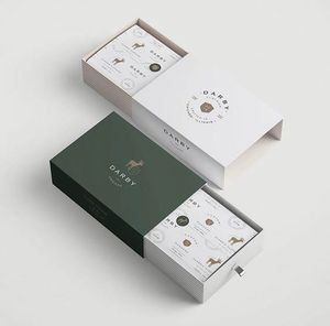 Wholesale Custom Design Luxury Slide Out Jewelry Packaging <b>Paper</b> Cardboard Drawer <b>Box</b> With Ribbon Earing Packages - Product Image 3