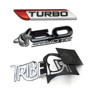 Biểu tượng ô tô 3D bằng nhựa, tự thiết kế, logo thân xe, phù hiệu xe hơi tùy chỉnh, tem dán 3D bên hông xe - Product Image 4