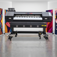 Impresora Digital Eco Solvente de Formato Ancho de 1M, Impresora de Gran Formato A0 de 54 Pulgadas, Impresora de Vinilo 3D de 1.3M para Sublimación de Telas de 1.2M