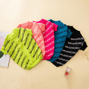 Pakaian Anjing Ramah Lingkungan Mewah Sederhana Musim Semi Musim Panas Musim Gugur OEM dan ODM, Sweater Hewan Peliharaan Hangat, Mantel Poliester Klasik - Product Image 2