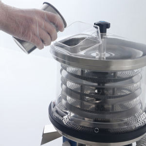 Tablet Deduster SZ300 için toz toz taşıma aşağı rotasyon Tablet eleme makinesi - Product Image 2