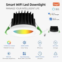 Смарт-Tuya Zigbee светодиодный светильник WIFIbluetooth прожектор Европа Ac110v 220v срок службы 50000 часов Rgb диммируемая домашняя лампа Ce