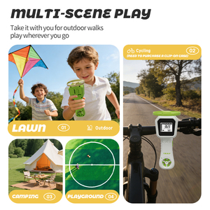 Anemómetro 2 en 1 para Niños con Diseño de Bambú, Sensor de Velocidad y Temperatura del Viento en Tiempo Real, para Exploración al Aire Libre - Product Image 5