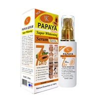 Essence de curcuma liquide pour le visage, extrait pur de papaye, éclaircit la peau, élimine les taches noires et hydrate avec du carotène. 52 ml