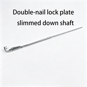 Glasses <strong>Parts</strong> Spring Hinge <strong>Eyeglass</strong> Accessories, Rimless Dual Rubber End Caps, Screw Lock Craft Temple Multi-Color Electroplated - Product Image 3