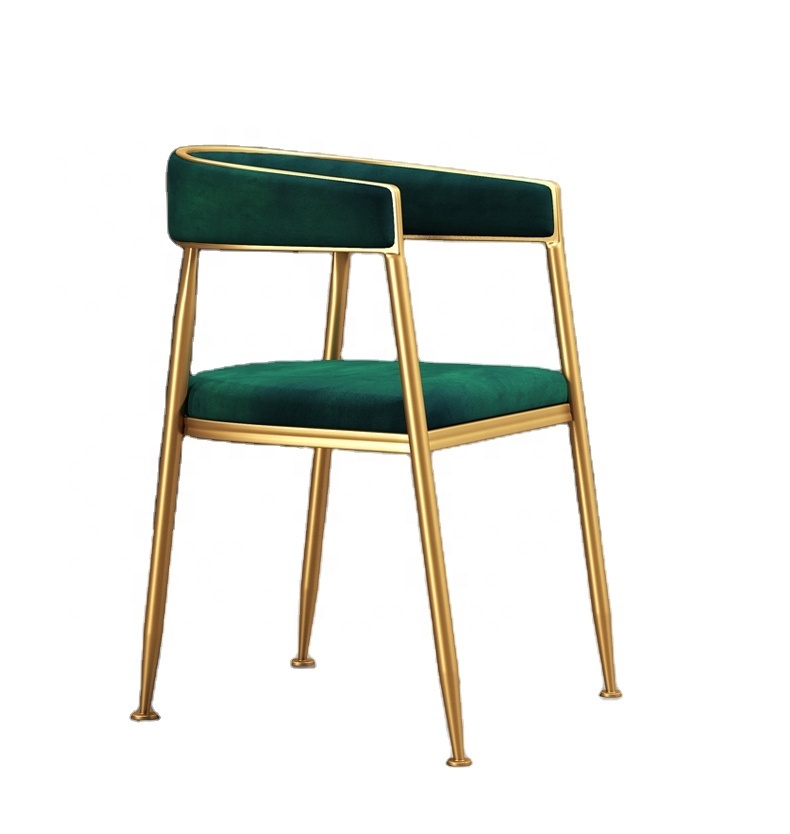 2020 muebles sofá silla oro las piernas de acero de silla