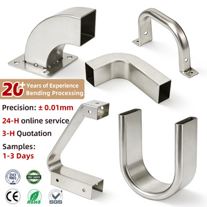 Custom Parti Di Stampaggio Metallic Bending Part <strong>Aluminum</strong> Pipe Bending Copper Stainless Steel Hollow Metal <strong>Tube</strong> Bending Service - Product Image 1