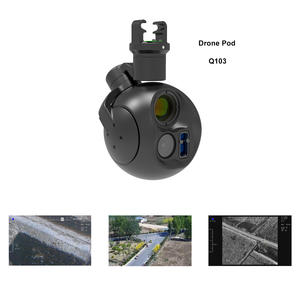 Caméra stabilisée IA YAHREE Q103 avec imagerie 4K et thermique 640x512, portée de 2 km pour le suivi de cibles, accessoires pour drones - Product Image 4