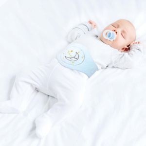 Đai Đeo Bụng Giảm Khí Ga An Toàn Không Độc Hại Cho Trẻ Sơ Sinh Với Túi Đựng Hố Anh Đào Tự Nhiên - Product Image 5