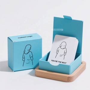 Chất lượng cao Matte giấy tùy chỉnh in cảm hứng trích dẫn tích cực Chánh Niệm khẳng định thẻ - Product Image 3