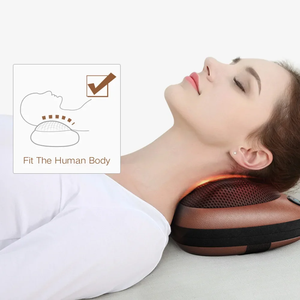 Cojín Masajeador de Cuello Shiatsu Electrónico Multifunción al Mejor Precio, Almohada para Espalda, Oficina, Hogar y Viajes, Dispositivo para Aliviar el Dolor de Hombros - Product Image 2