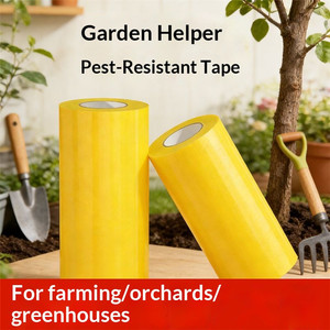 Ruban adhésif double face anti-insectes pour arbres, rouleau de piège collant puissant pour vergers, serres et jardins potagers - Product Image 2