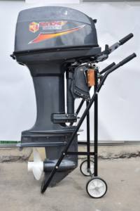 Mesin Kapal Laut 66T E40XMHL Long Shaft, Motor Kapal untuk Motor Tempel Yamaha Enduro, Mesin Tempel 40HP 2 Tak - Product Image 2