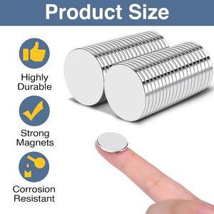 סין ניידימייום מותאם אישית מגנט n35 n40 n52 דיסק מגנטי עבור בד 10x2 18 x3 20x1 - Product Image 4