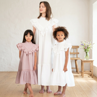 NOUVEAU Costume mère-fille, vêtements assortis pour la famille, tenues maman et moi, robe pour bébé fille