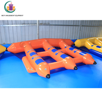 Jeux de pêche à la mouche gonflables en mer de taille personnalisable-Poisson volant gonflable pour adultes pour parcs aquatiques et tubes à mouches